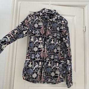 Anerkjendt / Thoughts of Denmark - Danish Patterned Long Sleeve Shirt